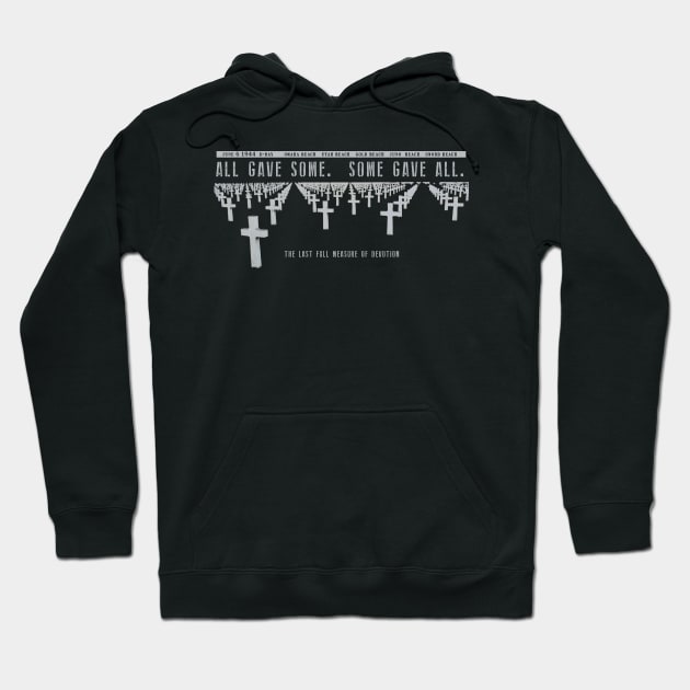 All Gave Some World War 2 Rememberance D-Day Design Hoodie by DesignedForFlight